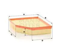 Filtre à air Cartouche filtrante C 30 196 MANN-FILTER pour VOLVO