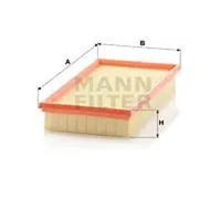 Filtre à air Cartouche filtrante C 3093/1 MANN-FILTER pour SEAT SKODA VW