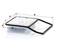 Filtre à air Cartouche filtrante C 31 008 MANN-FILTER pour DAIHATSU TERIOS
