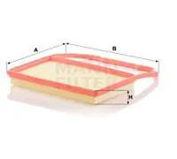Filtre à air Cartouche filtrante C 31 031 MANN-FILTER pour VW SEAT