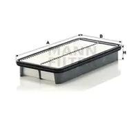 Filtre à air Cartouche filtrante C 31 101/1 MANN-FILTER pour TOYOTA PONTIAC