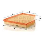 Filtre à air Cartouche filtrante C 31 143 MANN-FILTER pour BMW ALPINA