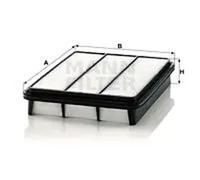 Filtre à air Cartouche filtrante C 32 005 MANN-FILTER pour TOYOTA