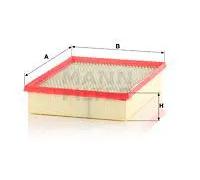 Filtre à air Cartouche filtrante C 33 017 MANN-FILTER pour TOYOTA