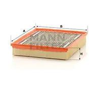 Filtre à air Cartouche filtrante C 33 189/1 MANN-FILTER pour OPEL FIAT
