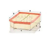Mann Filter Filtre à air C 33 194 – Cartouche filtrante pour Volvo XC90 I