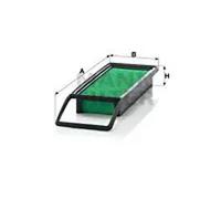Filtre à air Cartouche filtrante C 3324 MANN-FILTER pour HONDA JAZZ II