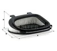 Filtre à air Cartouche filtrante C 36 014 MANN-FILTER pour BMW X3 X5 X6