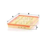 Filtre à air Cartouche filtrante C 36 145 MANN-FILTER pour BMW X5
