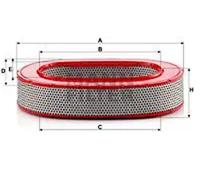 Filtre à air Cartouche filtrante C 37 145 MANN-FILTER pour MERCEDES-BENZ