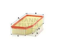 Filtre à air Cartouche filtrante C 38 145 MANN-FILTER pour MERCEDES-BENZ CLK
