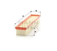 Filtre à air Cartouche filtrante C 3875 MANN-FILTER pour RENAULT DACIA