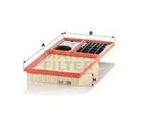 Filtre à air Cartouche filtrante C 3880 MANN-FILTER pour VW SEAT SKODA