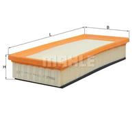 Filtre à air Cartouche filtrante LX 1026 MAHLE pour ALFA ROMEO 147 GT