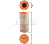 Filtre à air Cartouche filtrante LX 1142 KNECHT pour IVECO MULTICAR DEUTZ-FAHR