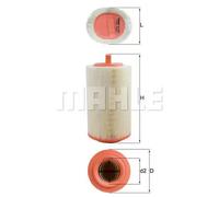 Filtre à air Cartouche filtrante LX 1277 MAHLE pour MERCEDES-BENZ CLASSE E SLK