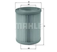 Filtre à air Cartouche filtrante LX 1768 MAHLE pour HONDA CR-V II STREAM FR-V