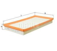 Filtre à air Cartouche filtrante LX 1818 MAHLE pour KIA CARENS II Monospace
