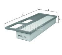 Filtre à air KNECHT LX 1920