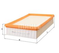 Filtre à air MAHLE LX 1957