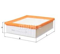 Filtre à air Cartouche filtrante LX 2676 KNECHT pour ALFA ROMEO FIAT ABARTH