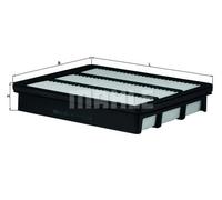 MAHLE LX 2821 Filtre à air
