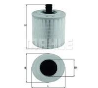 MAHLE LX 3015/14 Filtre à air