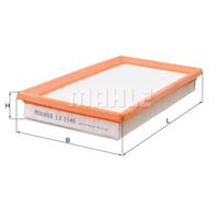 Filtre à air Cartouche filtrante LX 3148 KNECHT pour FIAT LANCIA ALFA ROMEO