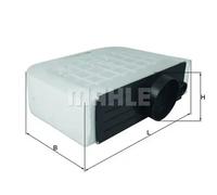 Filtre à air Cartouche filtrante LX 3233/6 MAHLE pour AUDI VW