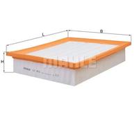 Filtre à air Cartouche filtrante LX 405 MAHLE pour VW GOLF Van III Variant VENTO