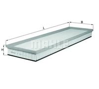 Filtre à air Cartouche filtrante LX 467/1 KNECHT pour BMW 3 5 5 Touring 7