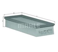 Filtre à air Cartouche filtrante LX 477 KNECHT pour RENAULT LAGUNA I Grandtour