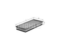 Filtre à air KNECHT LX 596