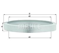 MAHLE LX 61 Filtre à air