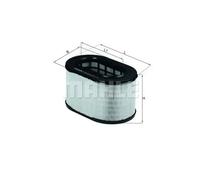 Filtre à air Cartouche filtrante LX 669 KNECHT pour MITSUBISHI GALANT IV