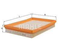 Filtre à air Cartouche filtrante LX 687 MAHLE pour FORD MAZDA FORD USA