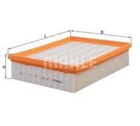 Filtre à air Cartouche filtrante LX 691 MAHLE pour OPEL VECTRA B Break VECTRA C