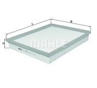 Filtre à air Cartouche filtrante LX 735 MAHLE pour LTI OPEL CHEVROLET JAGUAR