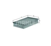 Filtre à air Cartouche filtrante LX 737 KNECHT pour SUZUKI OPEL