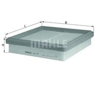 Knecht LX77 Filtre à air