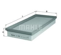 Filtre à air Cartouche filtrante LX 799 MAHLE pour FORD MONDEO II Turnier COUGAR