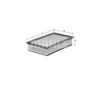 Filtre à air Cartouche filtrante LX 864 KNECHT pour VW MULTIVAN T5 MULTIVAN T6