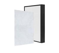 Filtre À Air Combiné Au Charbon Actif AH300 HEPA 250 X 250 X 30 Mm, Compatible Avec BONECO Et Purificateur D'air H300 Et H400(2Filters)