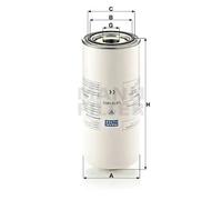 MANN-FILTER Filtre pour système d'air comprimé LB 13 145/3