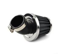 Filtre à air conique en maille d'acier double couche 45mm pour carburateur moto - Compatible avec Honda & Dirt Bike - Avec pince pour un maintien sûr