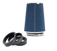 Filtre A Air Cornet Kit D'Admission Direct Dynamique Sport Bleu Montage Universel 3 Bagues de Montage 65/70/75mm Pour Plusieurs Modeles
