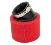 Filtre à air coudé de 50 mm en mousse d'aluminium pour cyclomoteur, scooter, moto tout-terrain, compatible avec la plupart des carburateurs avec un diamètre d'entrée de 50 mm