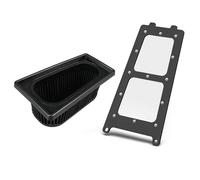 Filtre à air Couvercle de boîte à air pour Filtre à air Husqvarna 701 Enduro Supermoto Flow, adapté à la 690 SMC R 690 Enduro R Filtre à Huile Remplacement(Set BL)