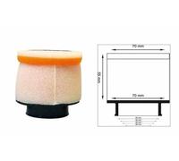 Filtre à air cylindrique Ø63mm - 158722