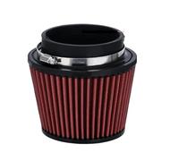 Filtre À Air D'admission D'air Froid Universel Haut Débit For Voiture, Système Tête Champignon, Col De 4" 100 Mm Rouge